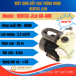 Máy bơm đẩy cao thông minh BENTAS JLM 60-400